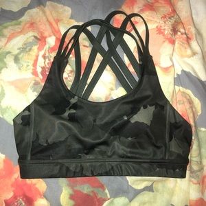 NWOT Lululemon Camo Sports Bra